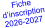 Fiche  d’inscription 2026-2027